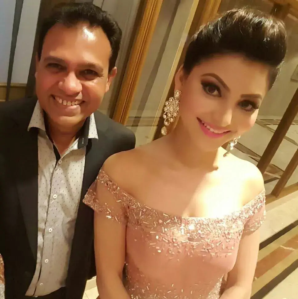 Raj Shah with Urvashi Rautela