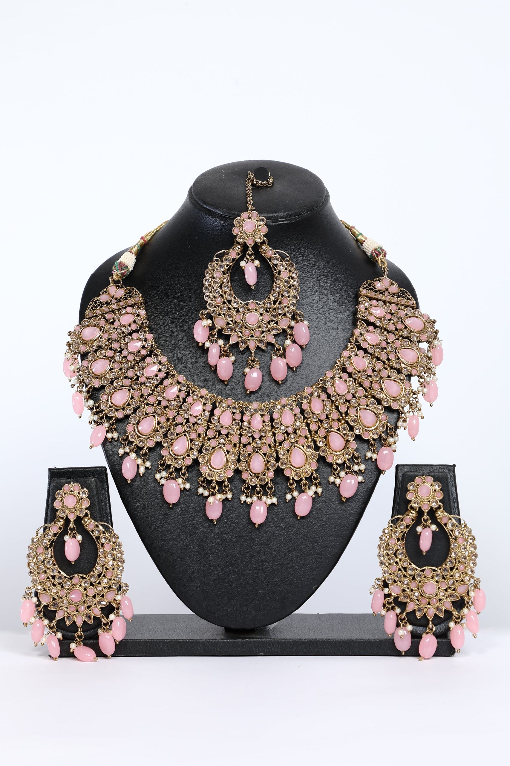 Embellished Jewellery Set For  - 6099 - Premium  from vendor-unknown - Just $129! Shop now at Dulhan Exclusives