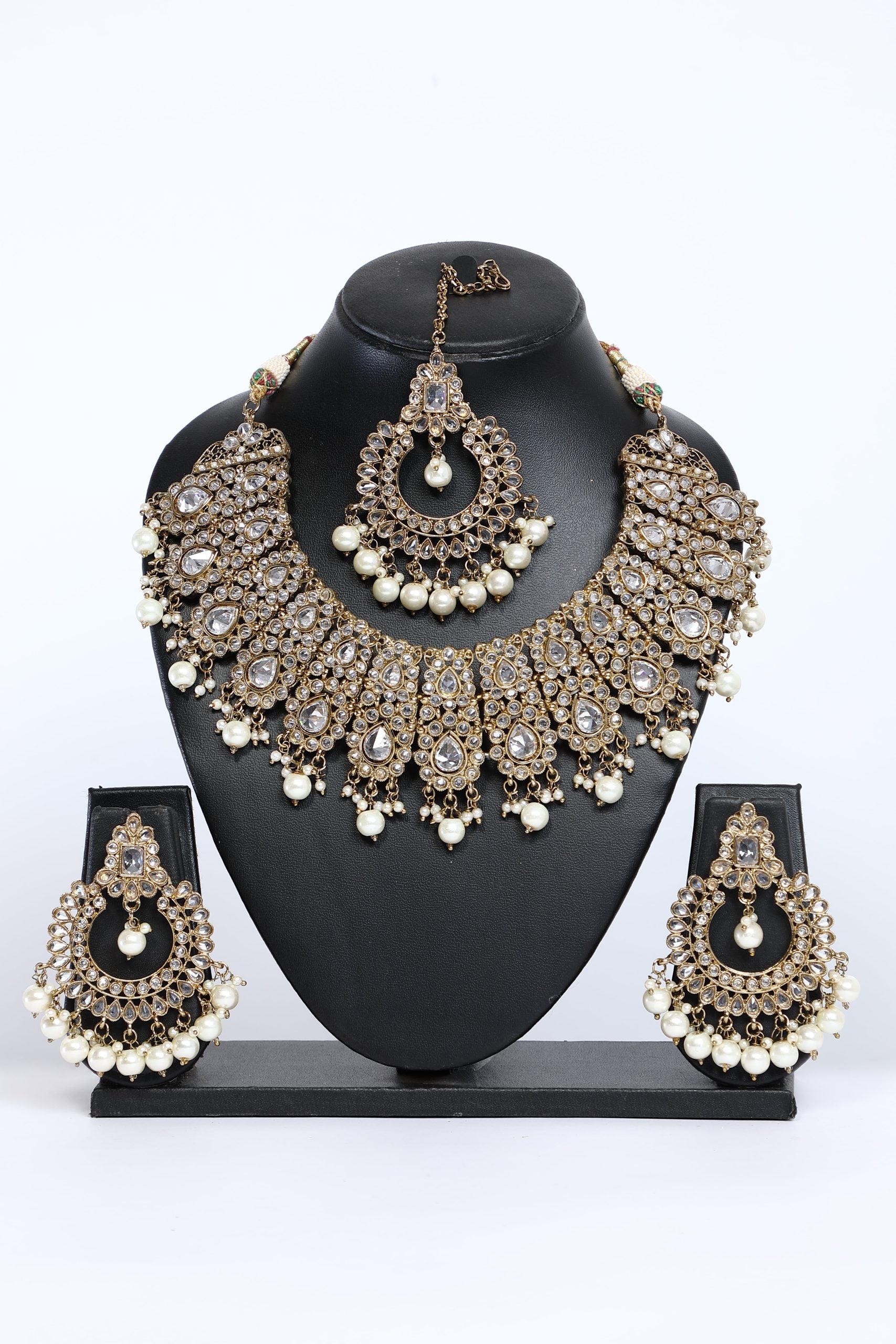 Embellished Jewellery Set For - 6099 - Premium  from vendor-unknown - Just $129! Shop now at Dulhan Exclusives