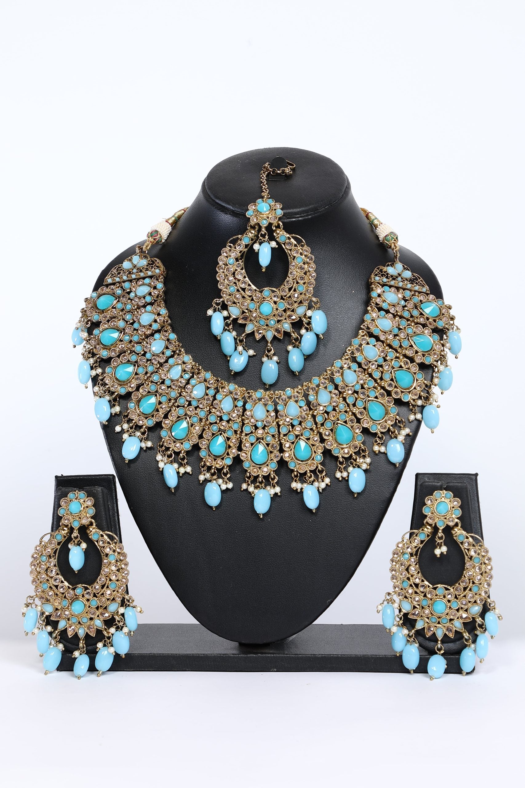 Embellished Jewellery Set For - 6099 - Premium  from vendor-unknown - Just $129! Shop now at Dulhan Exclusives