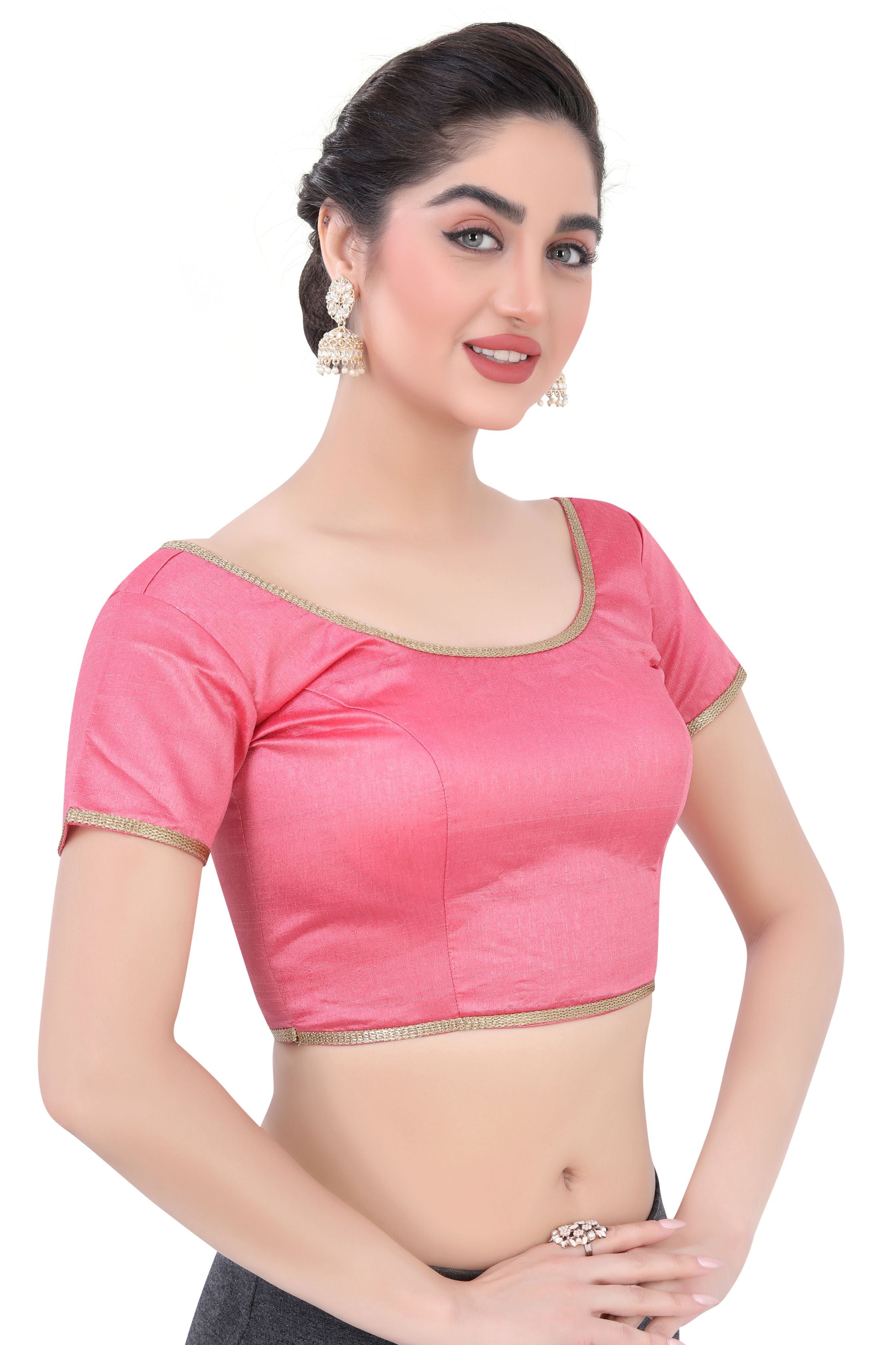 Women's Bangalori Pink Blouse
