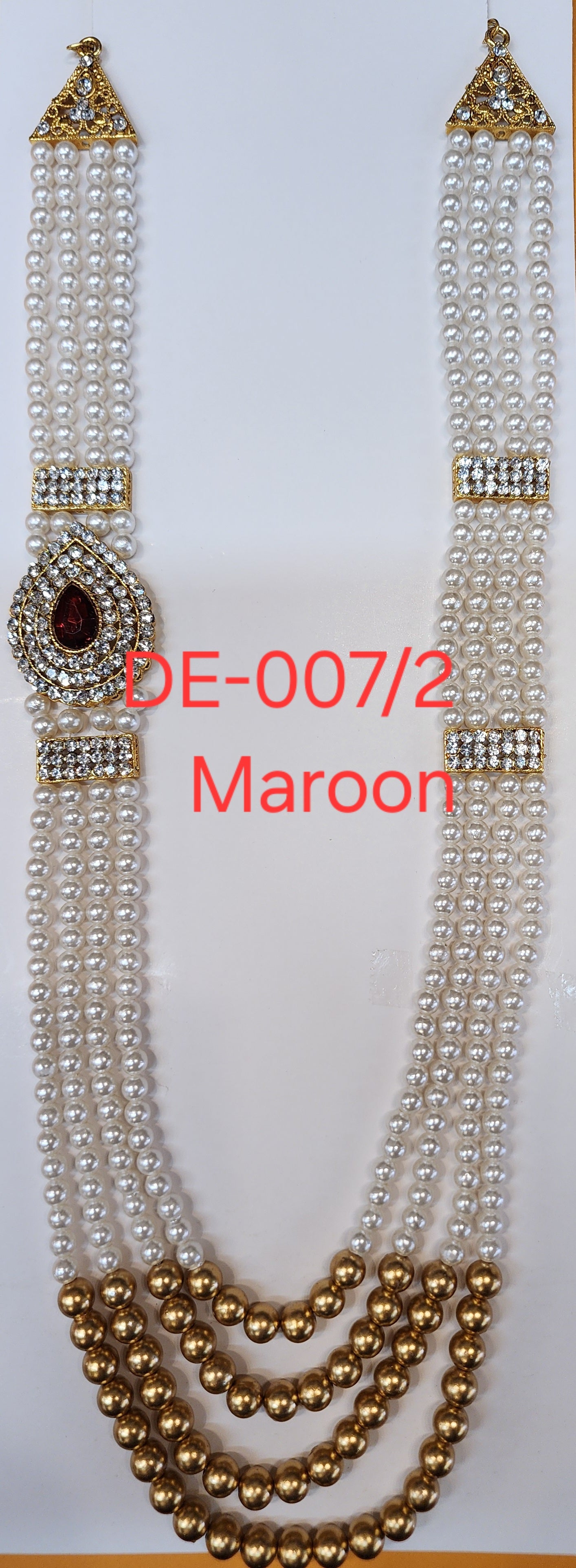 Groom Necklace-DE 007 - Premium Groom Mala from Dulhan Exclusives - Just $49! Shop now at Dulhan Exclusives