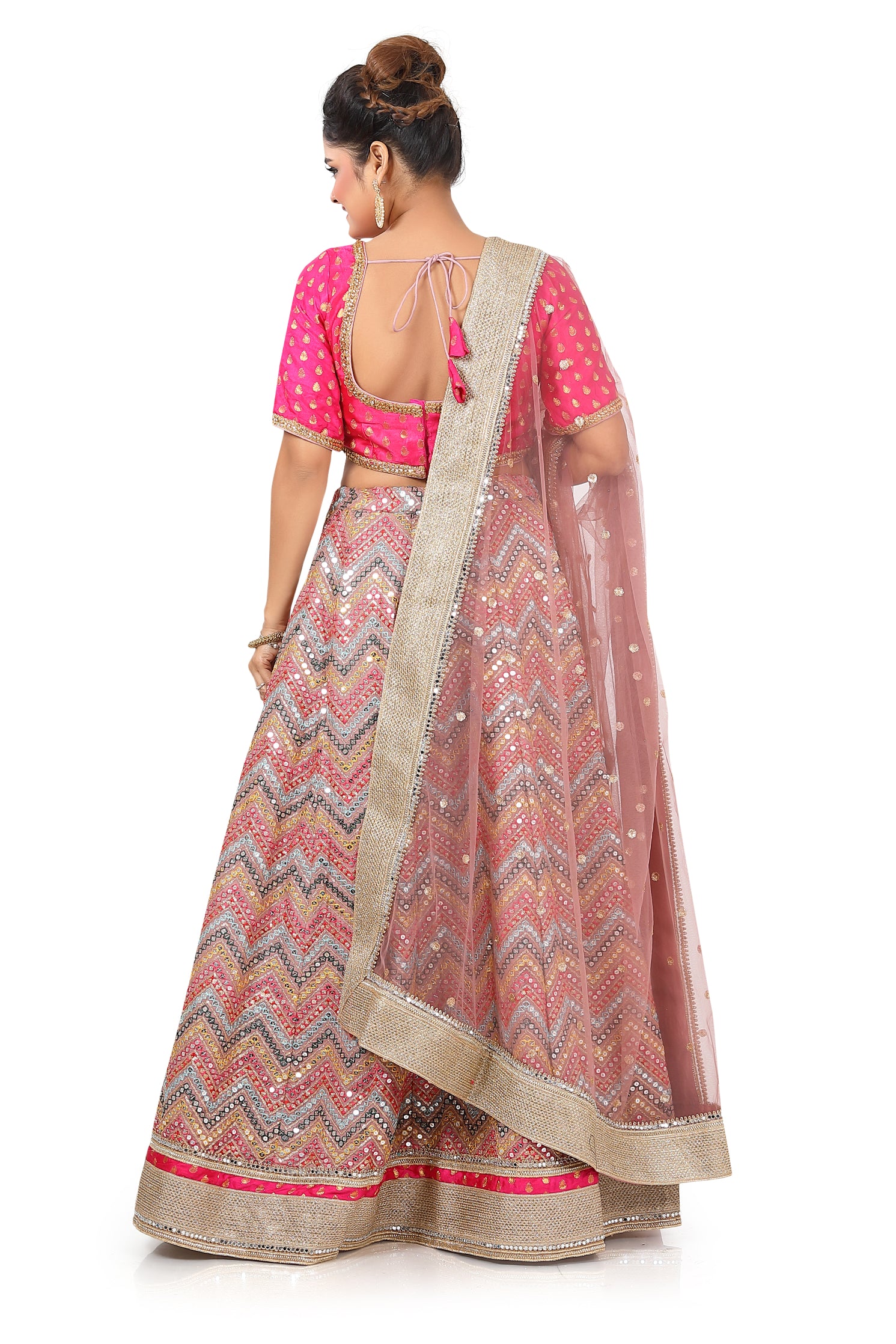 Hot Pink Lehenga Choli