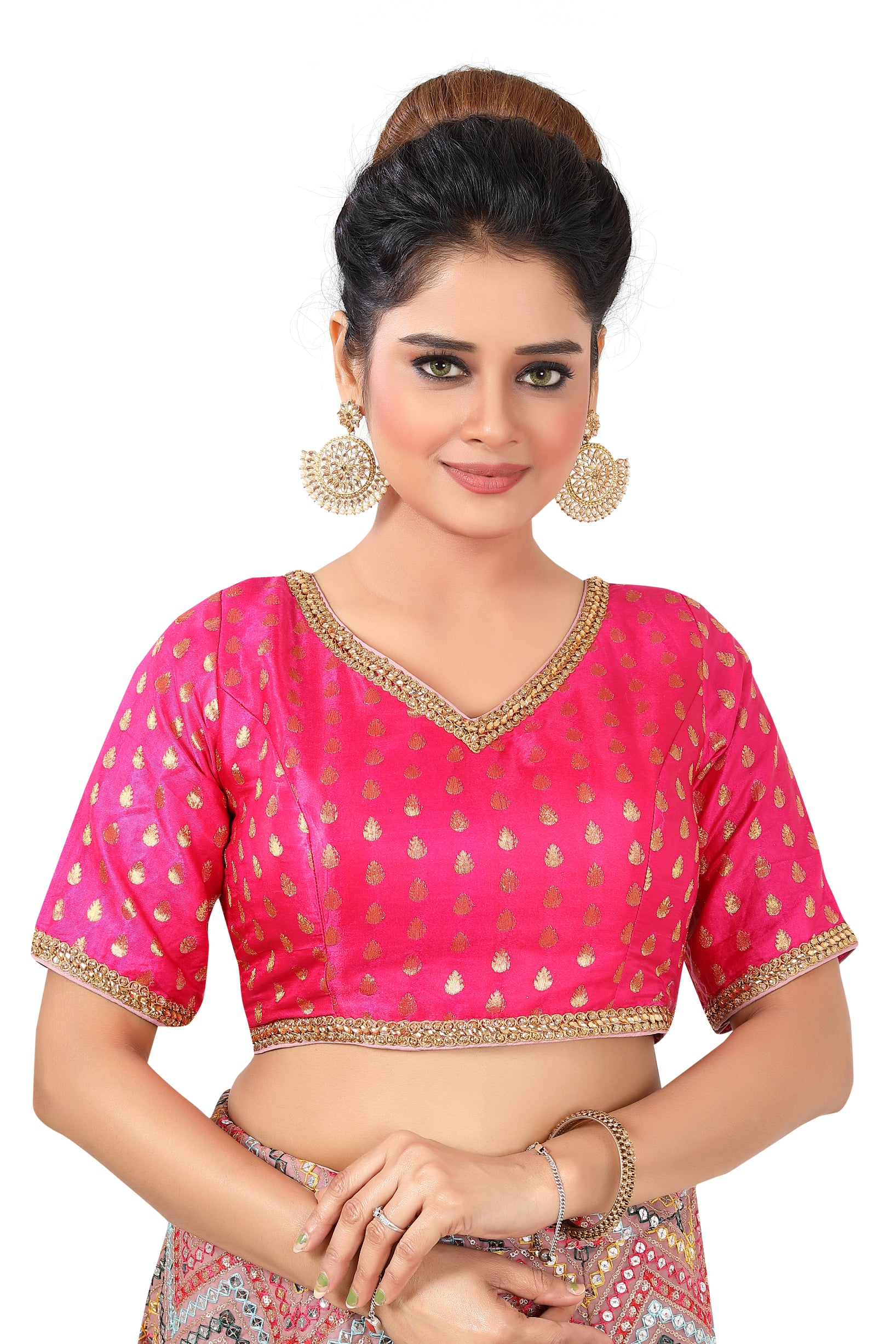 Hot Pink Lehenga Choli