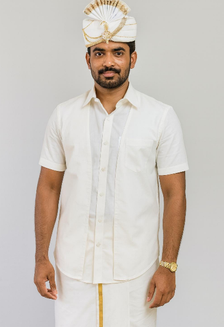 Traditional Royal Turban – White Premium Groom Pagri for Weddings & Barati Safa - Premium pagdi from Dapper Ethnic - Just $60! Shop now at Dulhan Exclusives