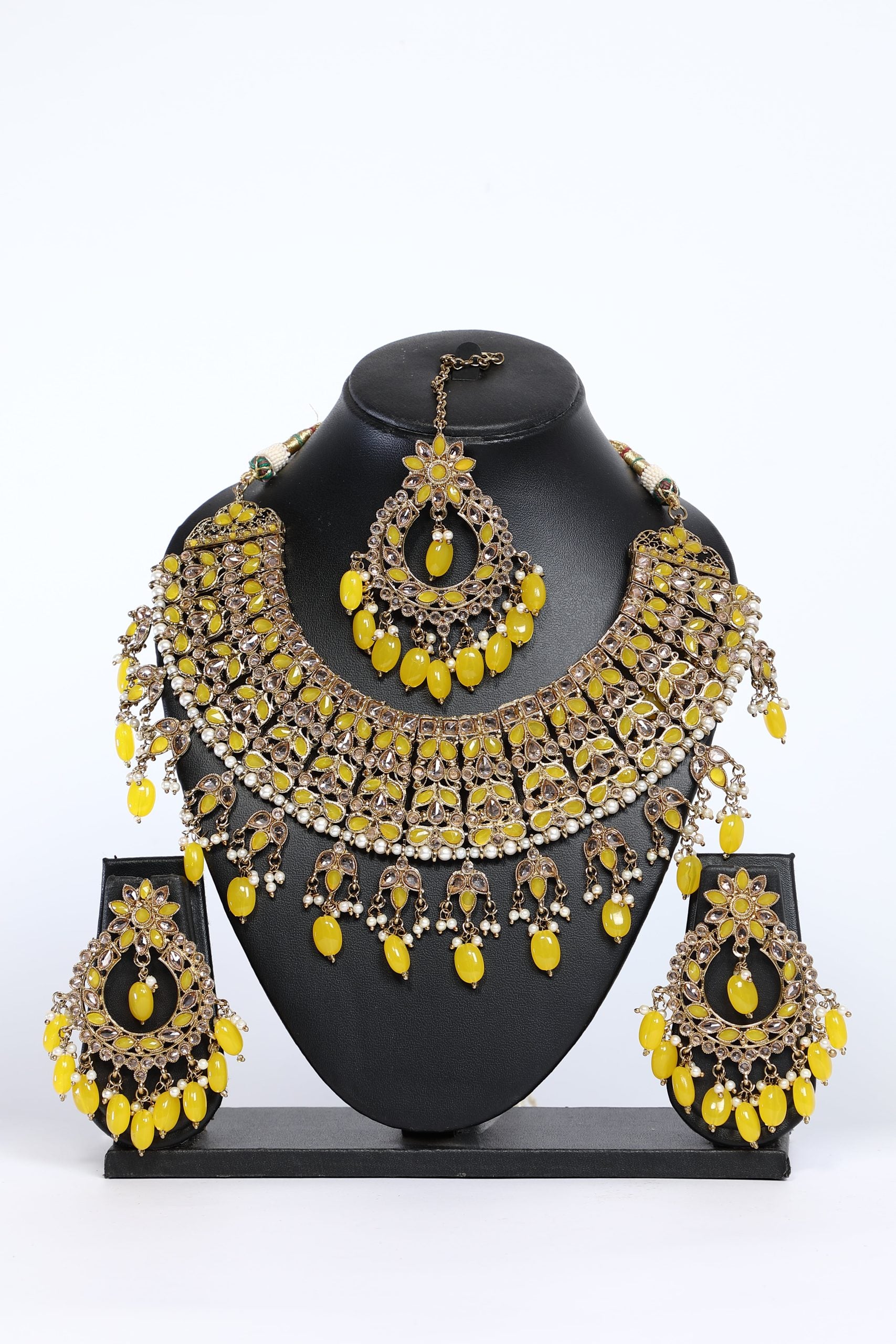 Bridal Embellished Jewellery Set - 6094