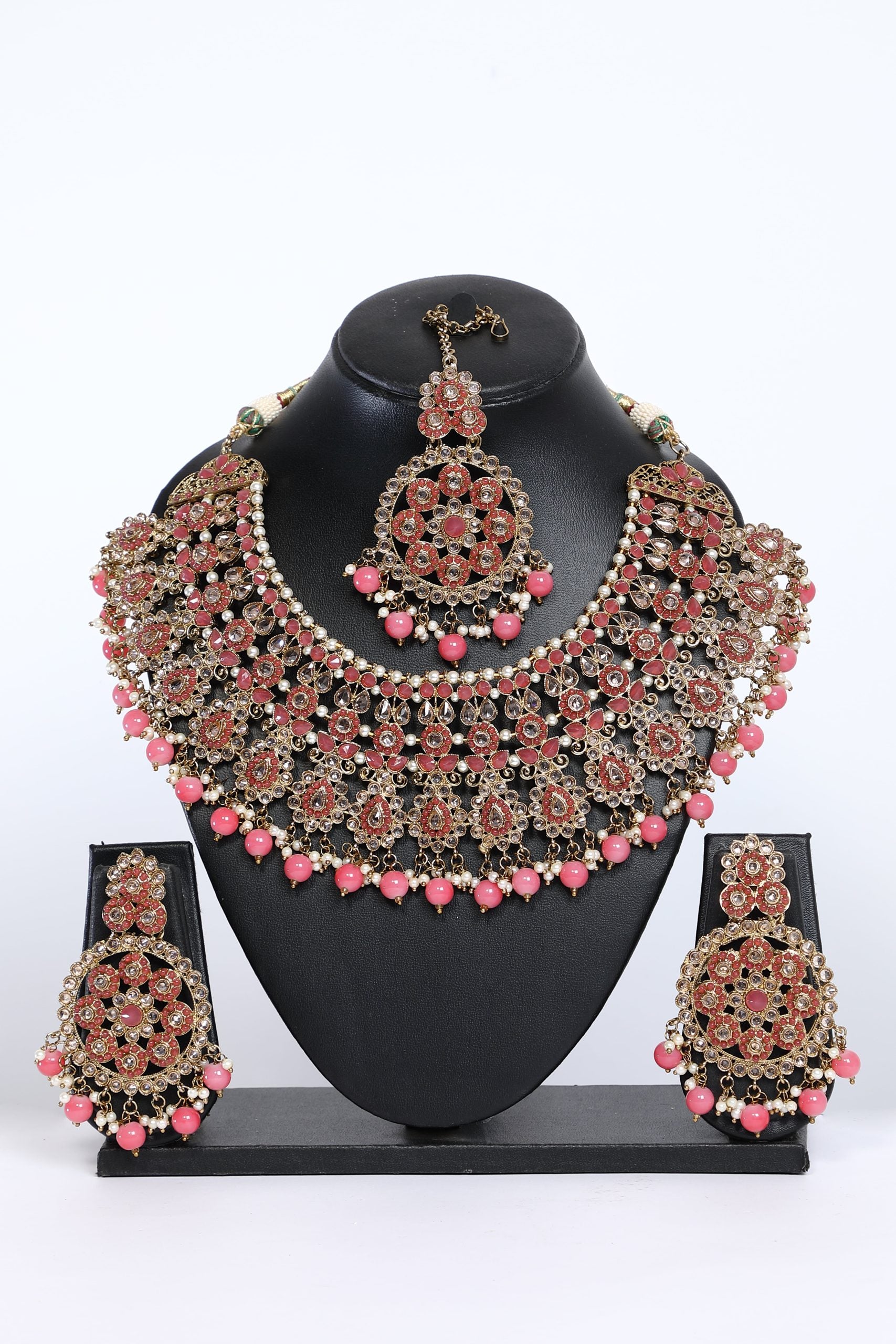 Necklace Set Heavy For Bridal - 6198