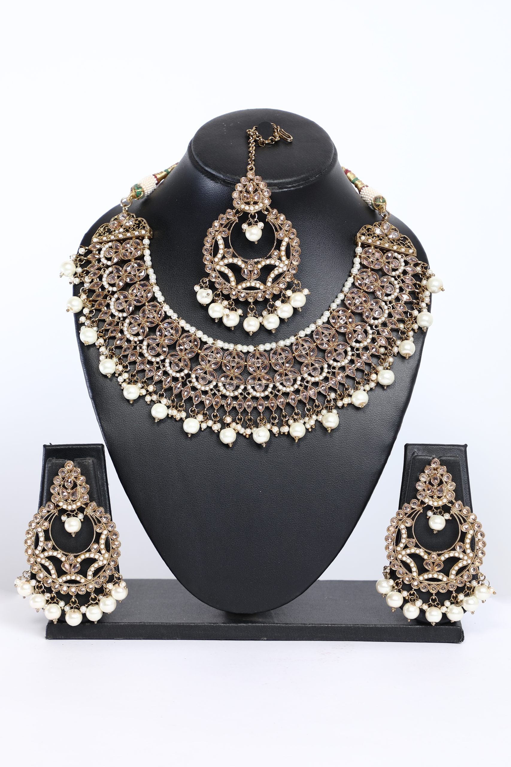 Studded Necklace Set - 6193