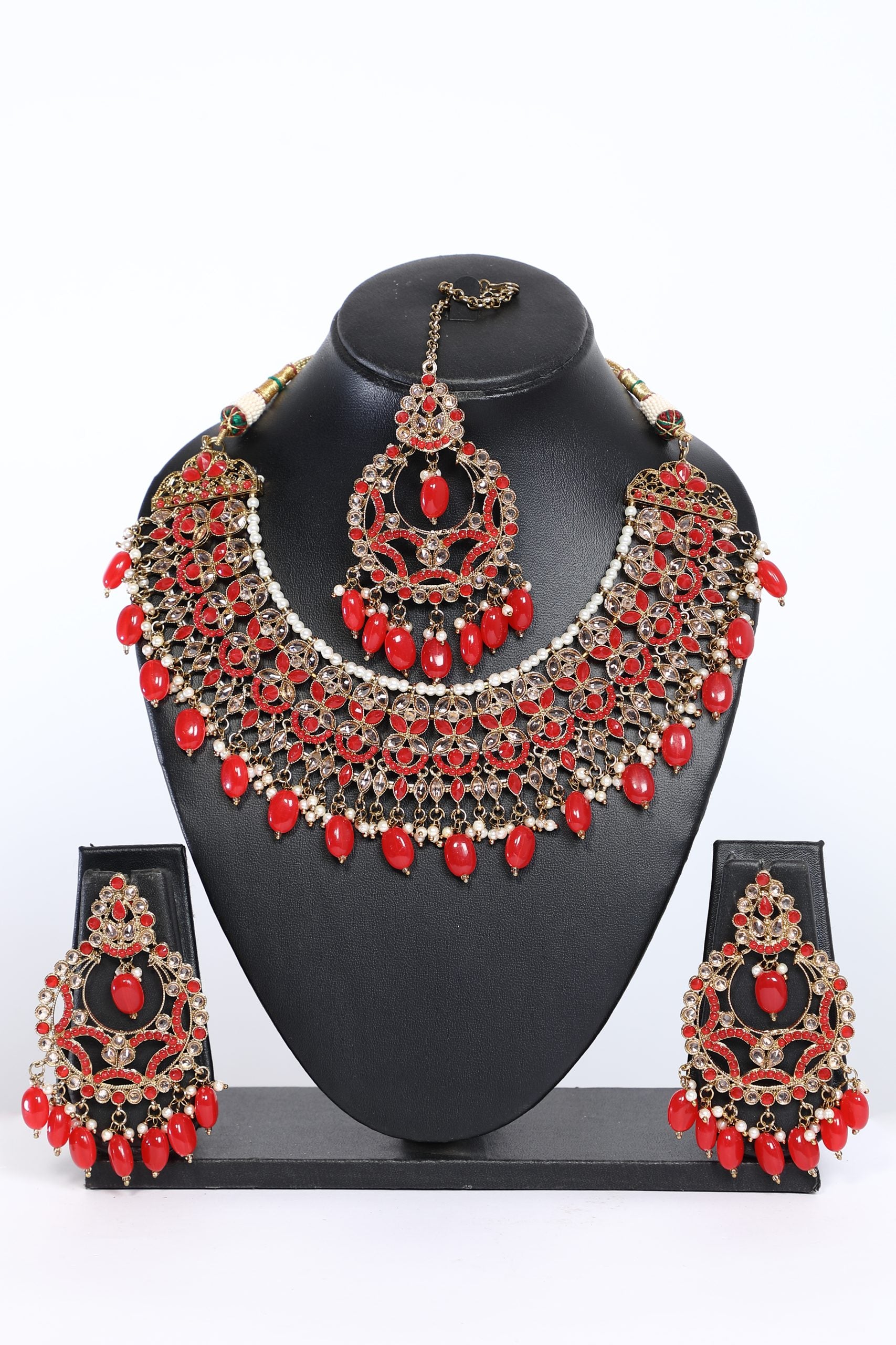 Studded Necklace Set - 6193