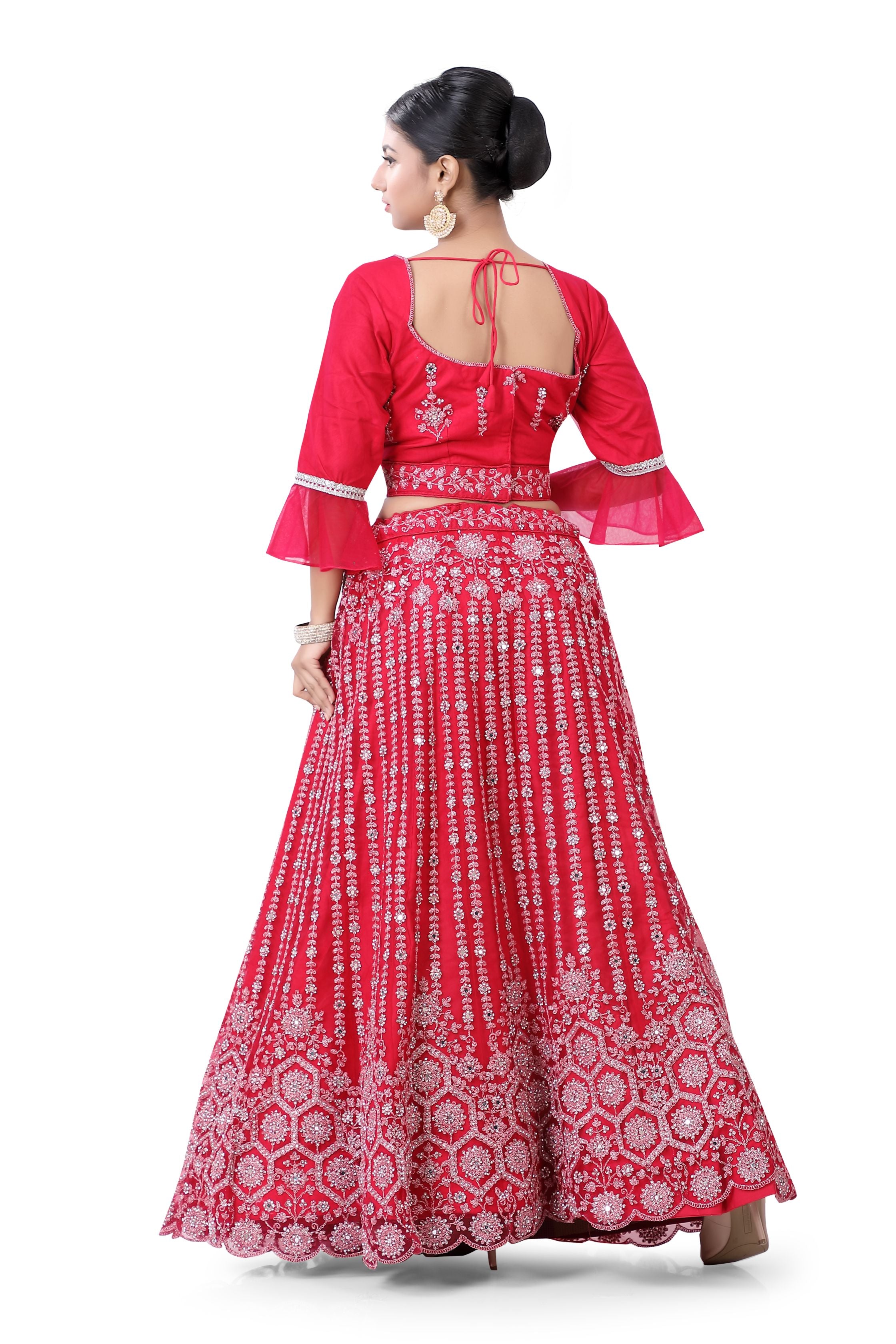 Magenta Lehenga Choli