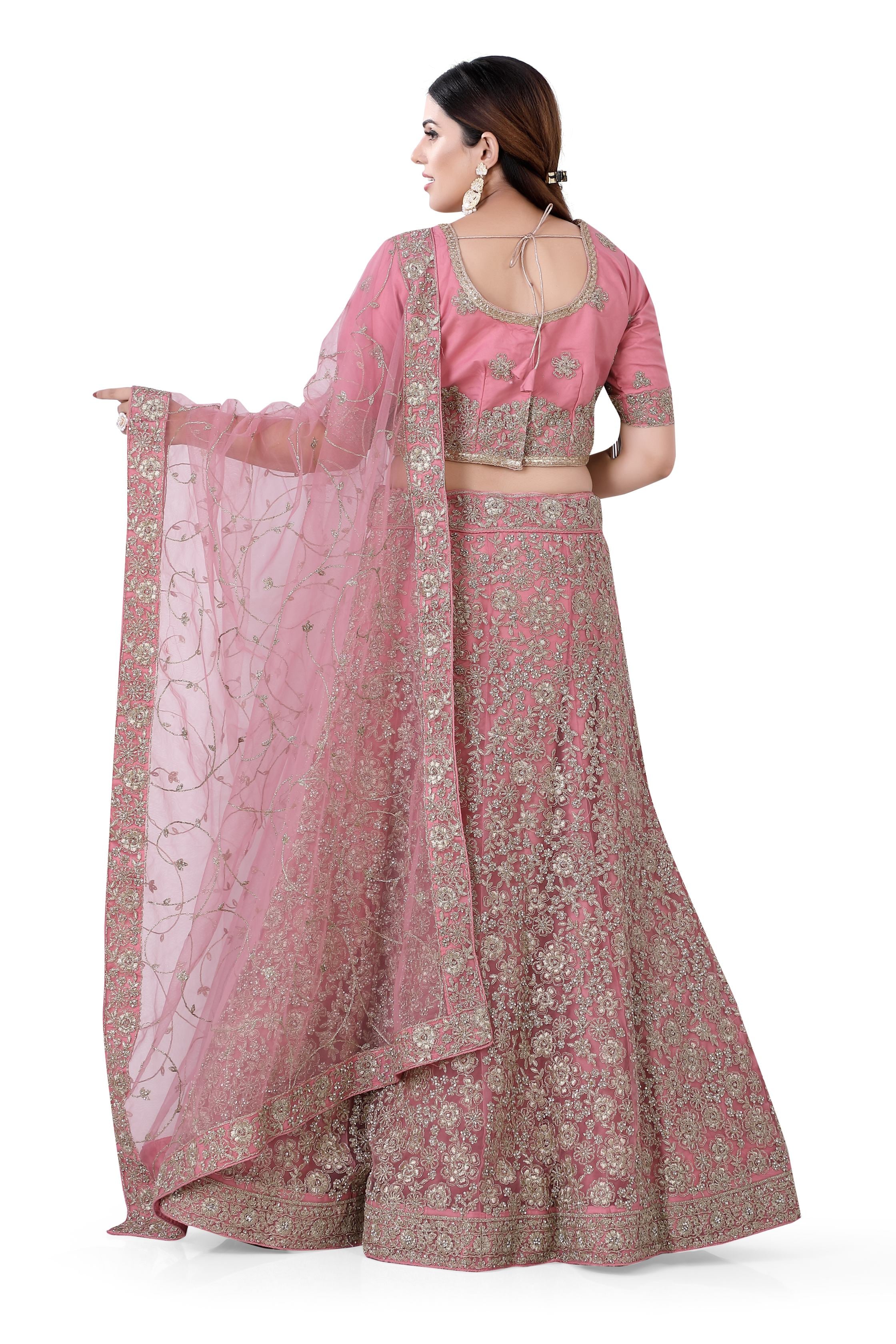 Coral Designer Lehenga Choli