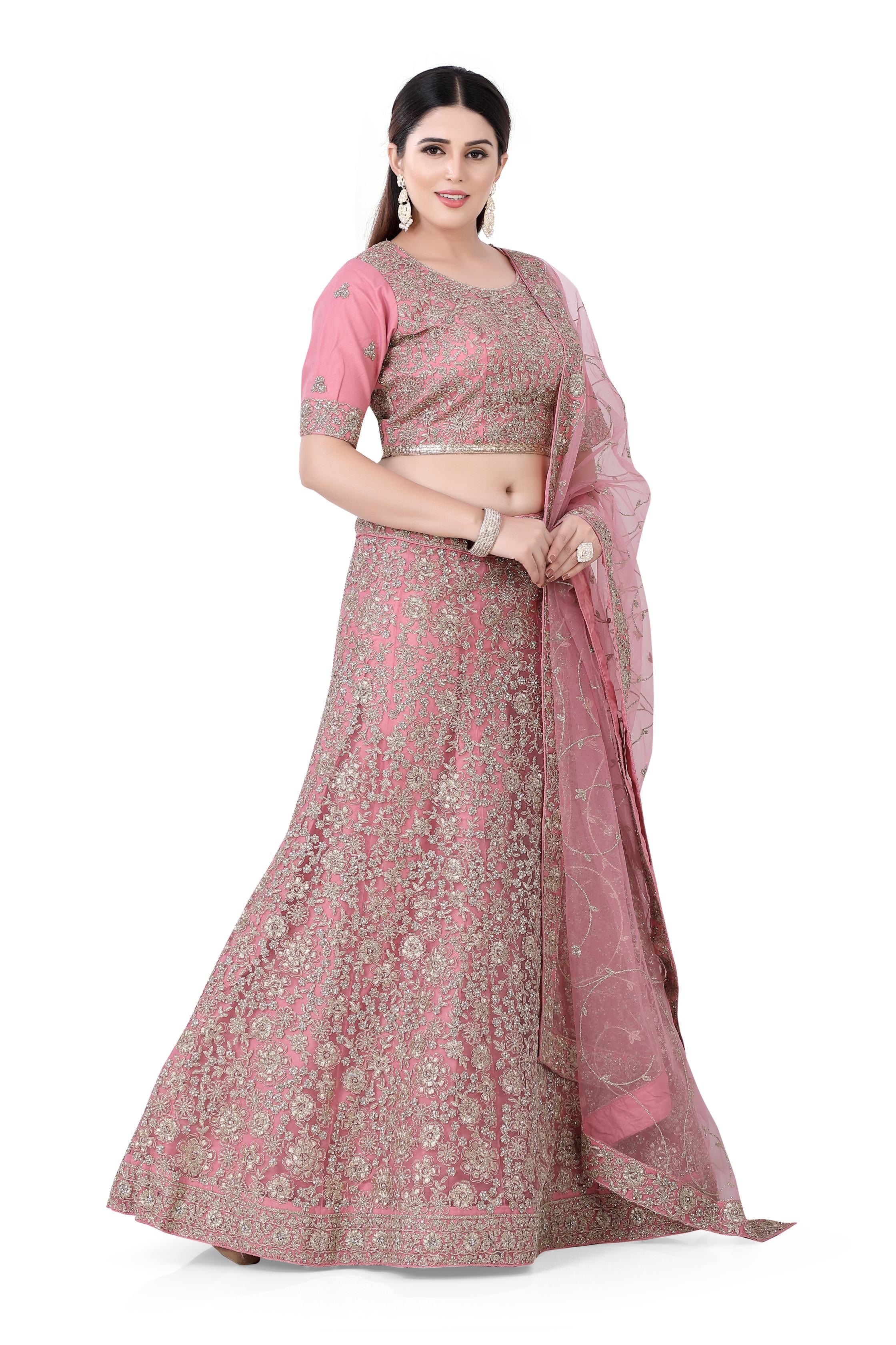 Coral Designer Lehenga Choli