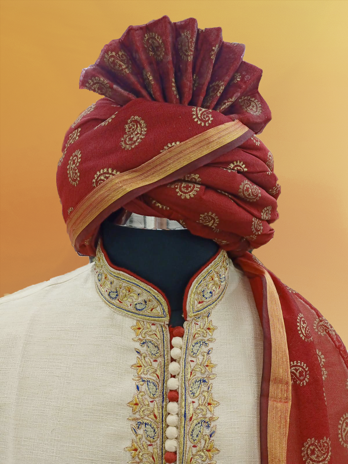 Maroon Pagdi For Wedding Fuctions & Barati