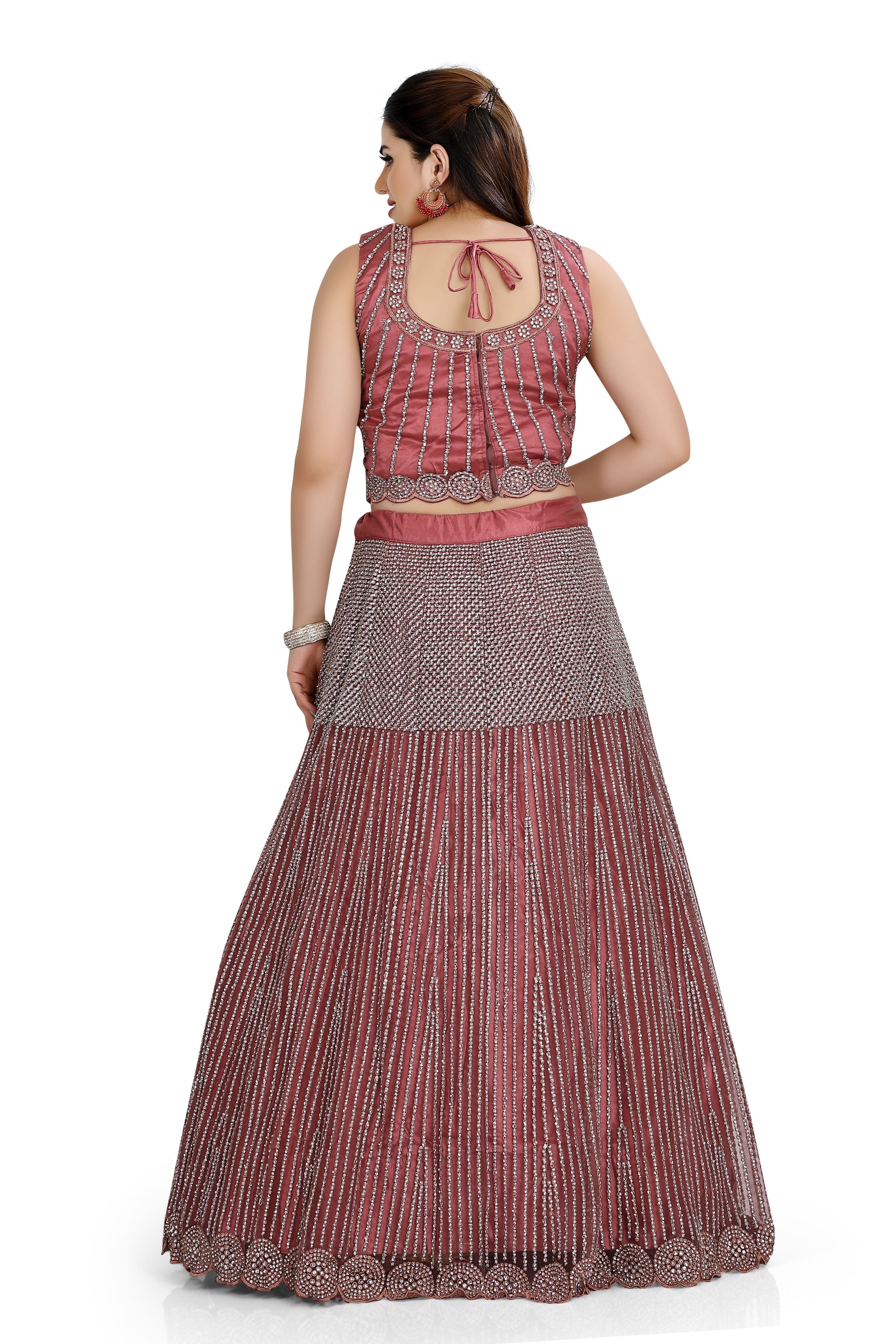 Onion Pink Lehenga Choli